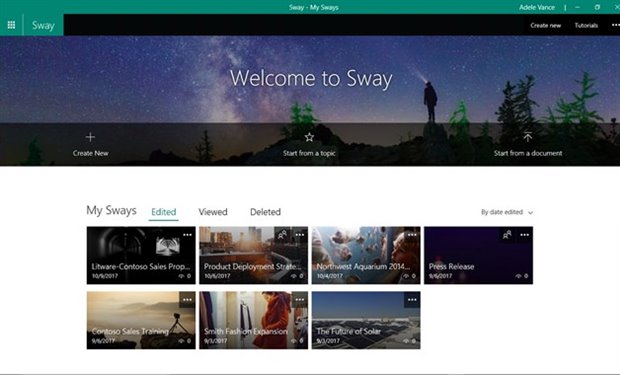 MS Sway | Deltion College